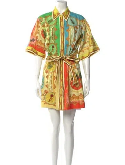 Pre-owned Alemais La Musica Mini Dress