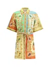 Alemais 'la Musica' Multicolor Dress With All-over Graphic Print In Multi