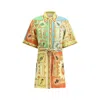 Alemais 'la Musica' Multicolor Dress With All-over Graphic Print In Multi
