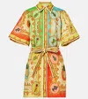 Alemais 'la Musica' Multicolor Dress With All-over Graphic Print In Multicoloured