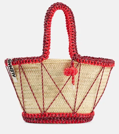 Alemais Lalo Macrame Cord Maxi Basket Tote Multi In Multicolor