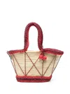 Alemais Lalo Macrame Cord Maxi Basket Tote Multi In Neutrals