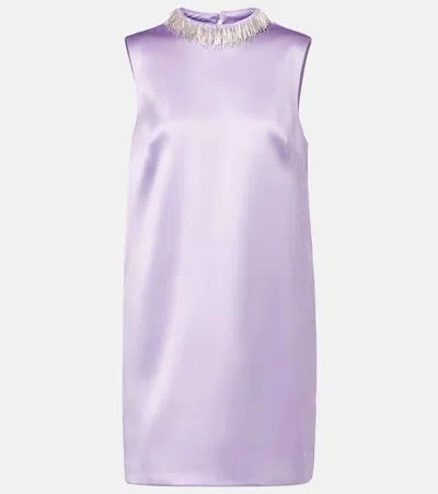 Alemais Alémais Laverne Embellished Satin Minidress
