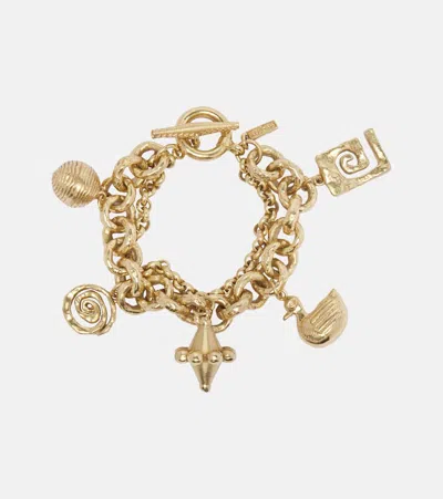 Alemais Alémais Le Jardin Charm Bracelet In Gold