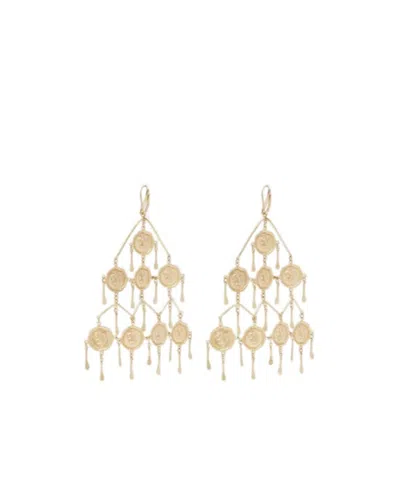 Alemais Le Jardin Drop Earrings In Gold