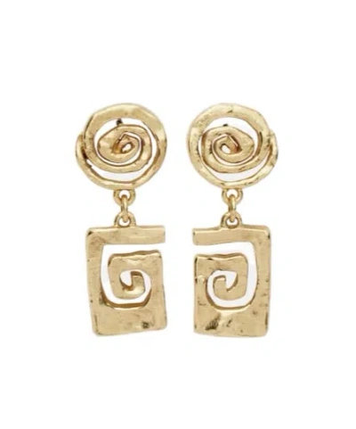 Alemais Le Jardin Earrings In Gold