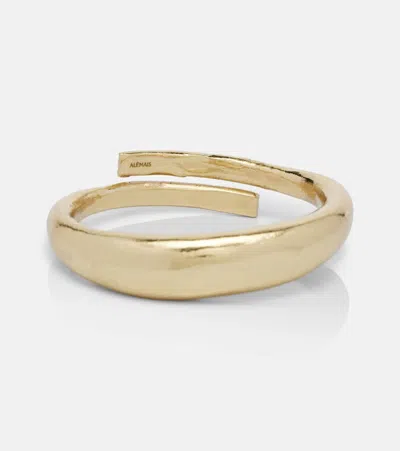 Alemais Alémais Le Jardin Flat Bangle In Gold
