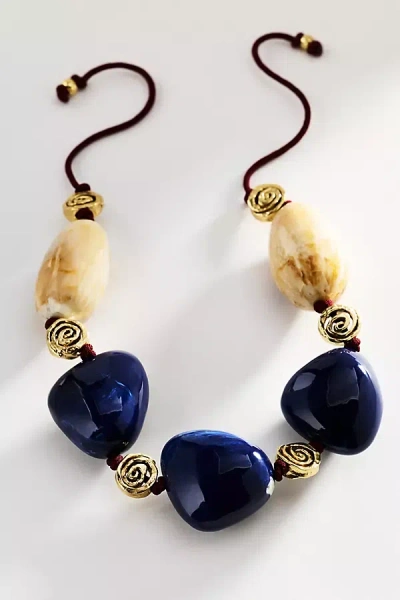 Alemais Le Jardin Resin Bead Necklace In Multi
