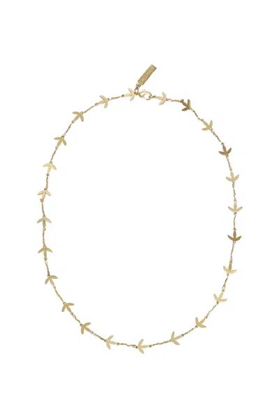 Alemais Le Jardin Twist Chain Necklace In Gold