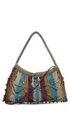 Alemais Leather Maxi Crescent Tote Multi In Multi