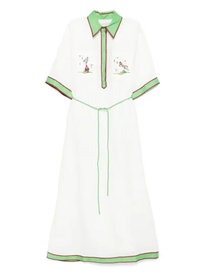 ALEMAIS LINEN DRESS