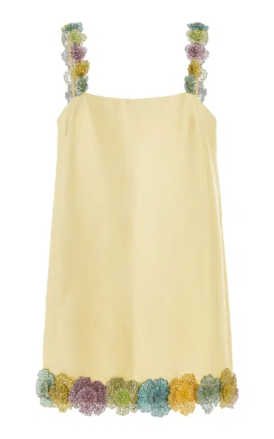 Alemais Lolitat Mini Dress In Yellow