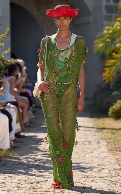 Alemais Alémais Lucena Printed One-piece Swimsuit In Multi