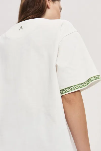 Alemais Lucky Pace Tee In White