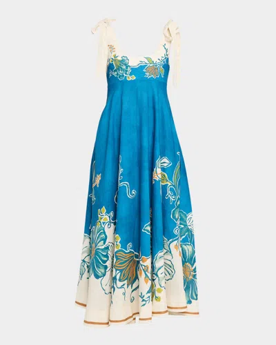 Alemais Luda Ballet Sundress In Blue
