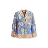Alemais Luis Shirt Paisley Print