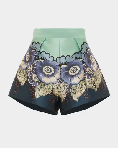 Alemais Madalena Floral Shorts