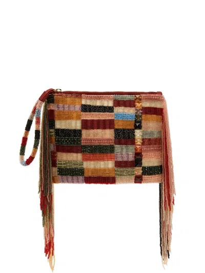 Alemais Marjorelle Clutch Bag In Pattern