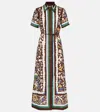 Alemais Printed Shirt Dress In Multi