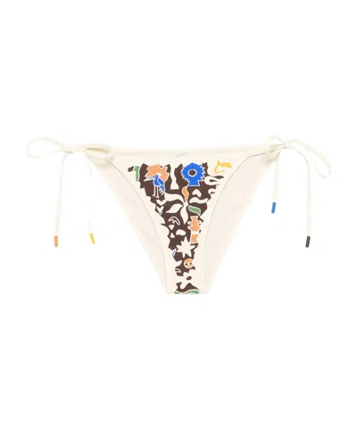 Alemais Maroc Tie-side Bikini Bottom In Multi