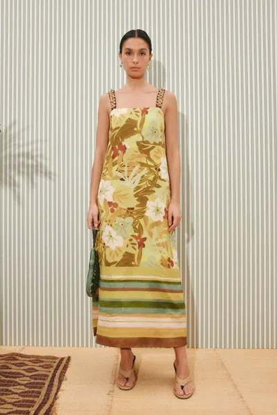 Alemais Maxi Midi Dress In Multi