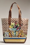 Alemais Mercado Graphic-print Tote Bag In Sand