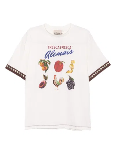 Alemais Mercado T-shirt In Neutral