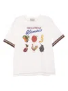 Alemais Mercado Fresca Graphic Tee In White