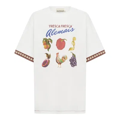 Alemais Mercado Tee In White