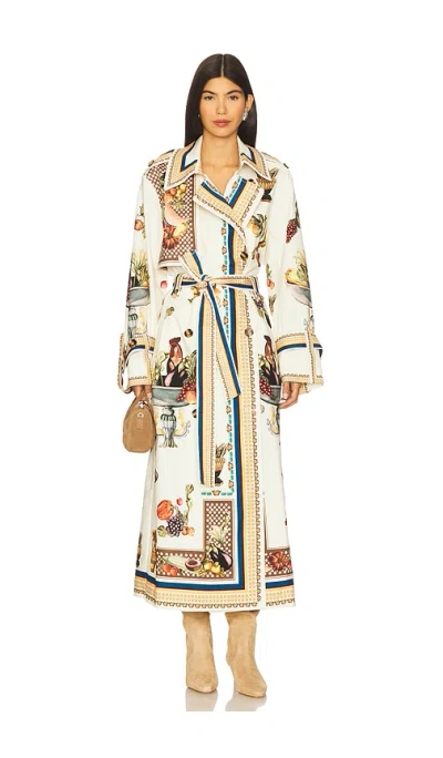Alemais Mercado Trench In Multi