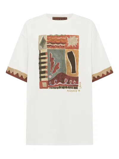 Alemais Michelle Classic Tee In Multi