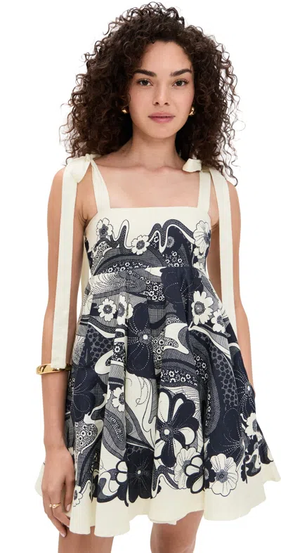 ALEMAIS MICKEY MINI SUNDRESS NAVY