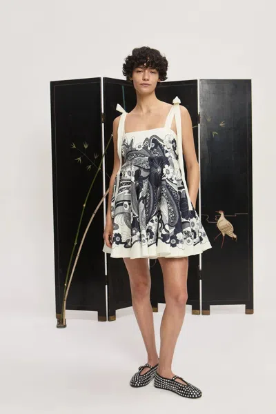 Alemais Mickey Mini Sundress In White