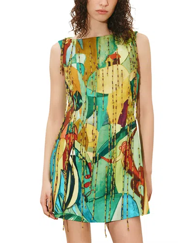 Alemais Mokshini Mini Dress Swim Cover-up In Multi