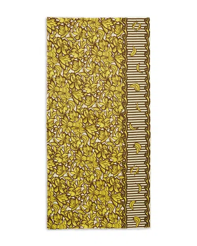 Alemais Mona Cotton Pareo Wrap In Yellow