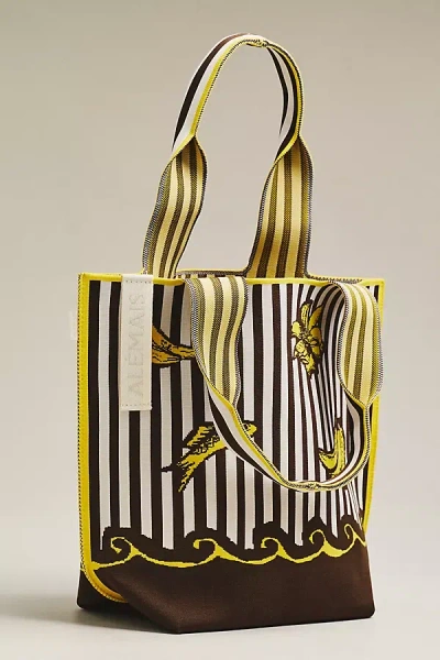 Alemais Mona Jacquard Shopper Tote Bag In Multi