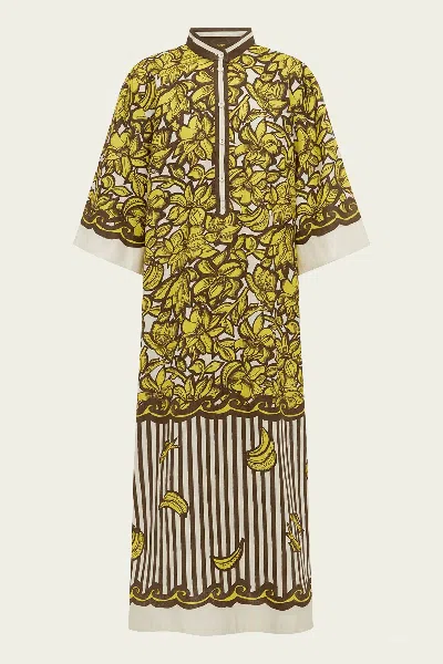 Alemais Mona Pool Dress In Yellow