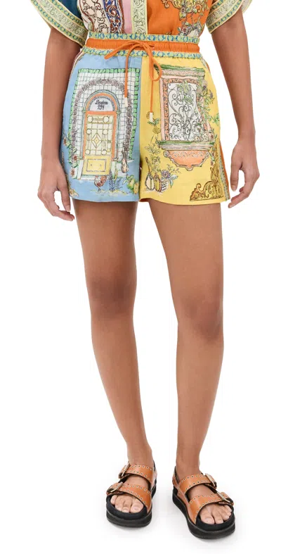 Alemais Monte Shorts Multi In Multicolor
