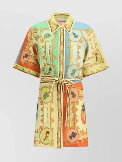 Alemais La Musica Mini Dress In Multi