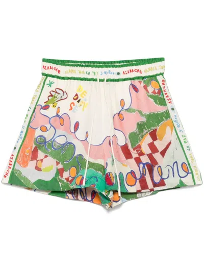 Alemais Nadia Shorts In Multicolor