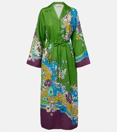 Alemais Nanci Shirtdress In Multi
