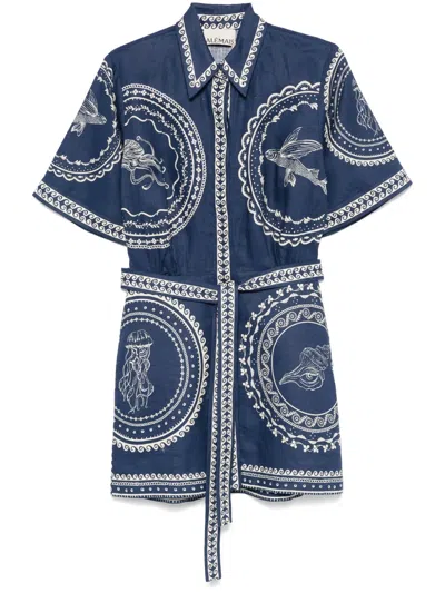 ALEMAIS OCEANE MINI DRESS