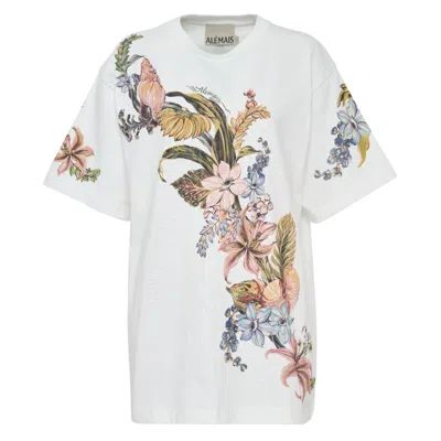 Alemais Oleander Tee In White