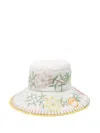 Alemais Alémais Olivia Mid Brim Bucket Hat Accessories