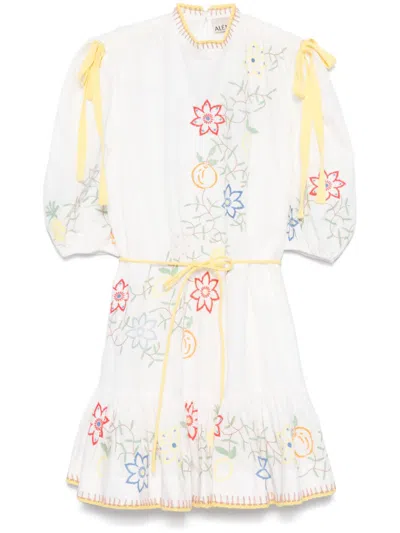 Alemais Olivia Mini Dress In White