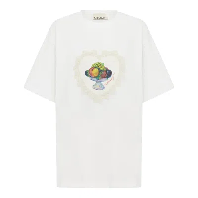 Alemais Orazio Tee In White