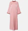 Alemais Orion Beaded Trim Gown In Pink