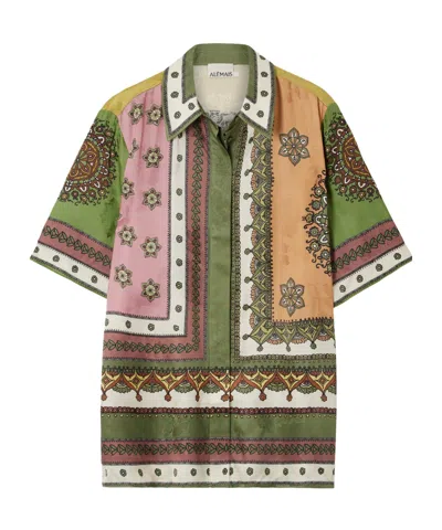 Alemais Oversized Shirt In Green
