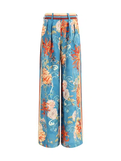 Alemais Alémais Pants In Blue