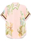 Alemais Papaya Short-sleeved Shirt